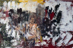 Jimi Hendrix, Öl auf Leinwand, 180 x 280cm, 2000