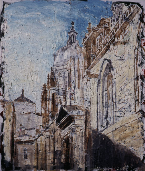 Kathedrale von Toledo, Oel auf Leinwand, 2003, 180 x 230 cm