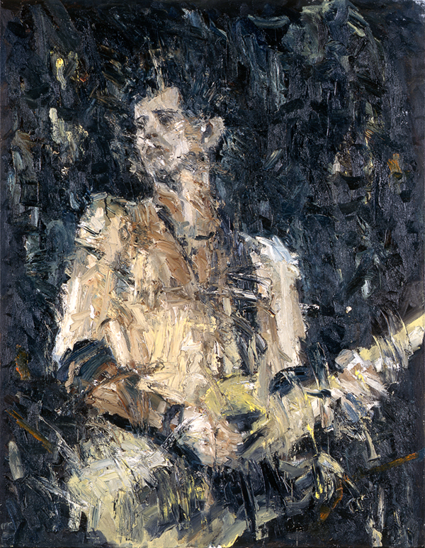 Keith Richards, Öl auf Leinwand, 130 x 100cm, 1995