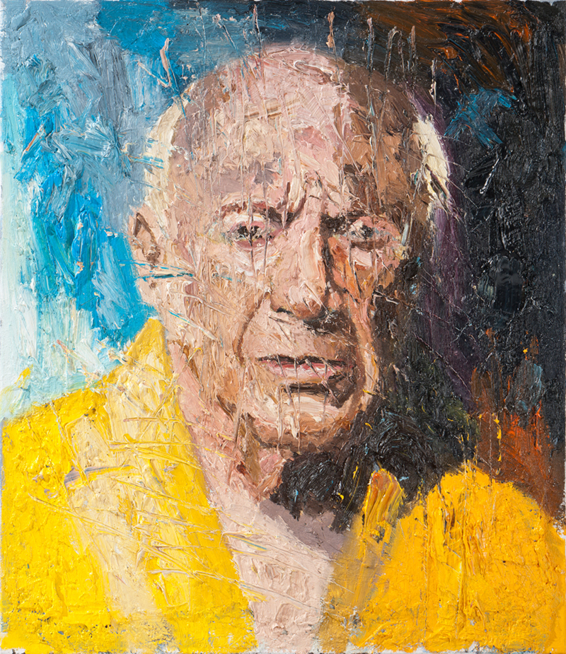Picasso, Öl auf Leinwand, 75 x 65cm, 2012
