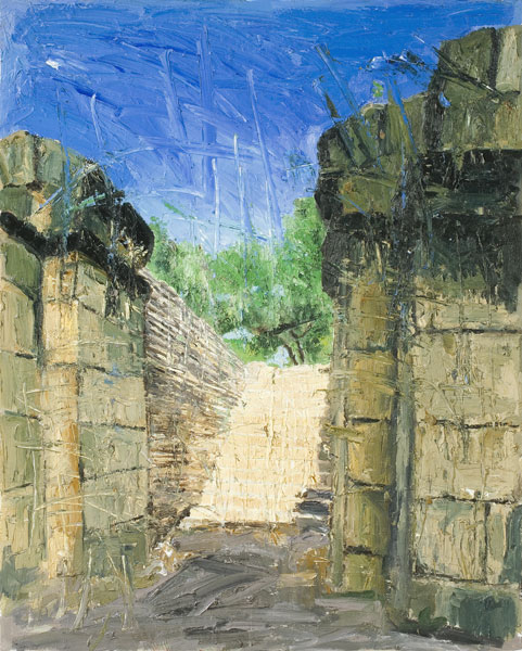 Treppe zum Licht, Tipasa im Sommer 1984, 2004, 150 x 120 cm